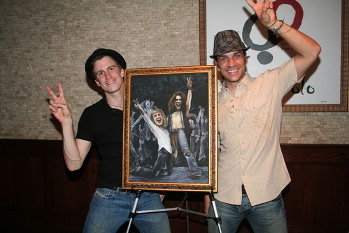 Will Swenson and Gavin Creel at 