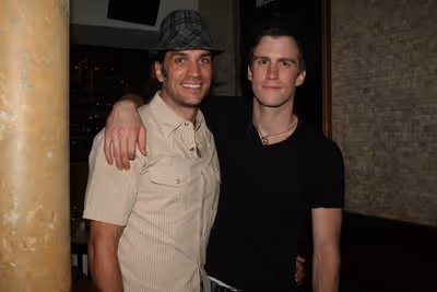 Will Swenson and Gavin Creel Photo