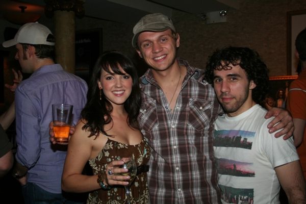 Rachel Potter, Matt De Angelis and Johnny Milani Photo