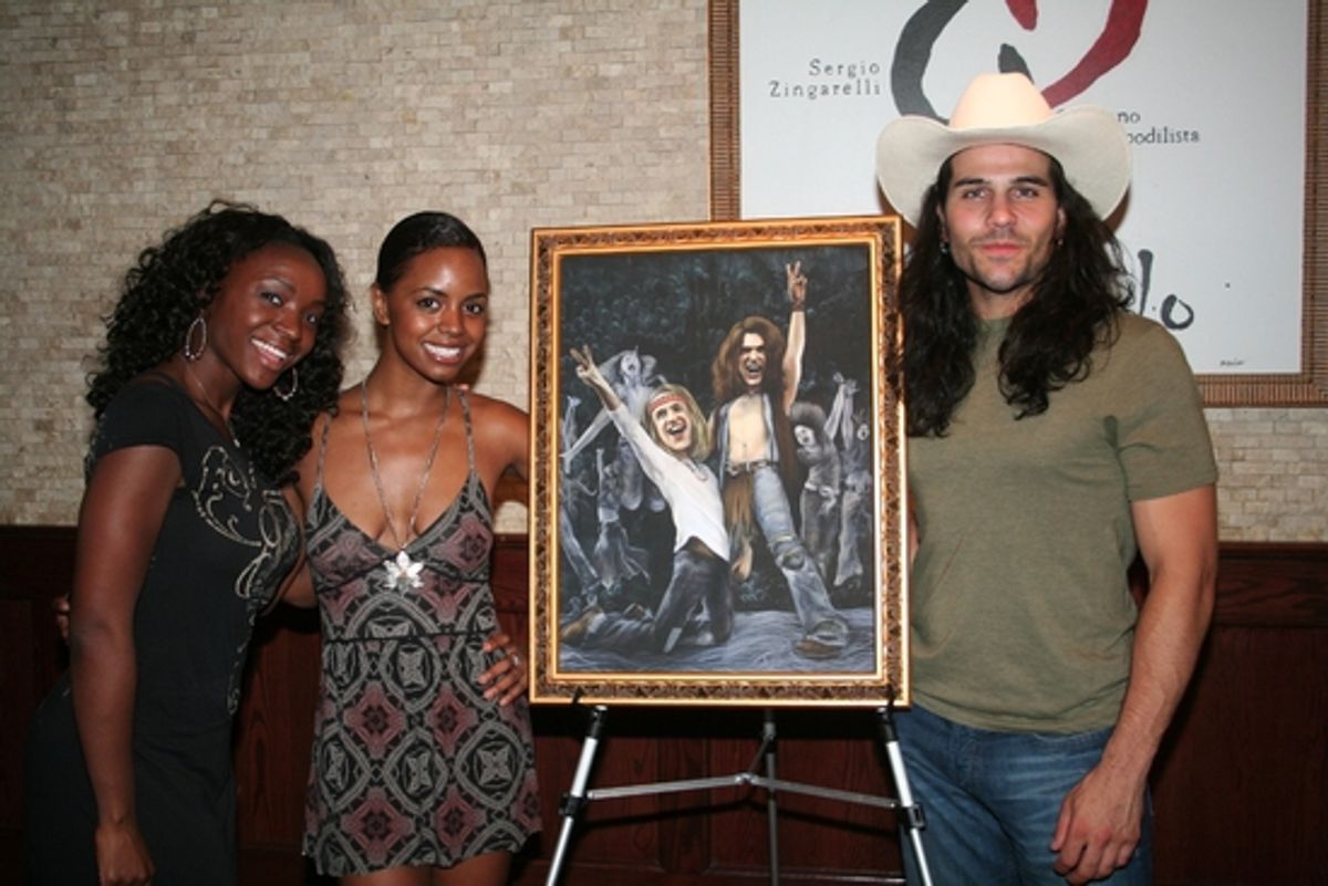 Saycon Sengbloh, Krystal Joy Brown and Steel Burkhardt at 