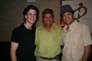 Gavin Creel, Bruce Dimpflmaier and Will Swenson Photo