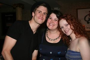 Gavin Creel, Lauren Elder and Megan Reinking Photo