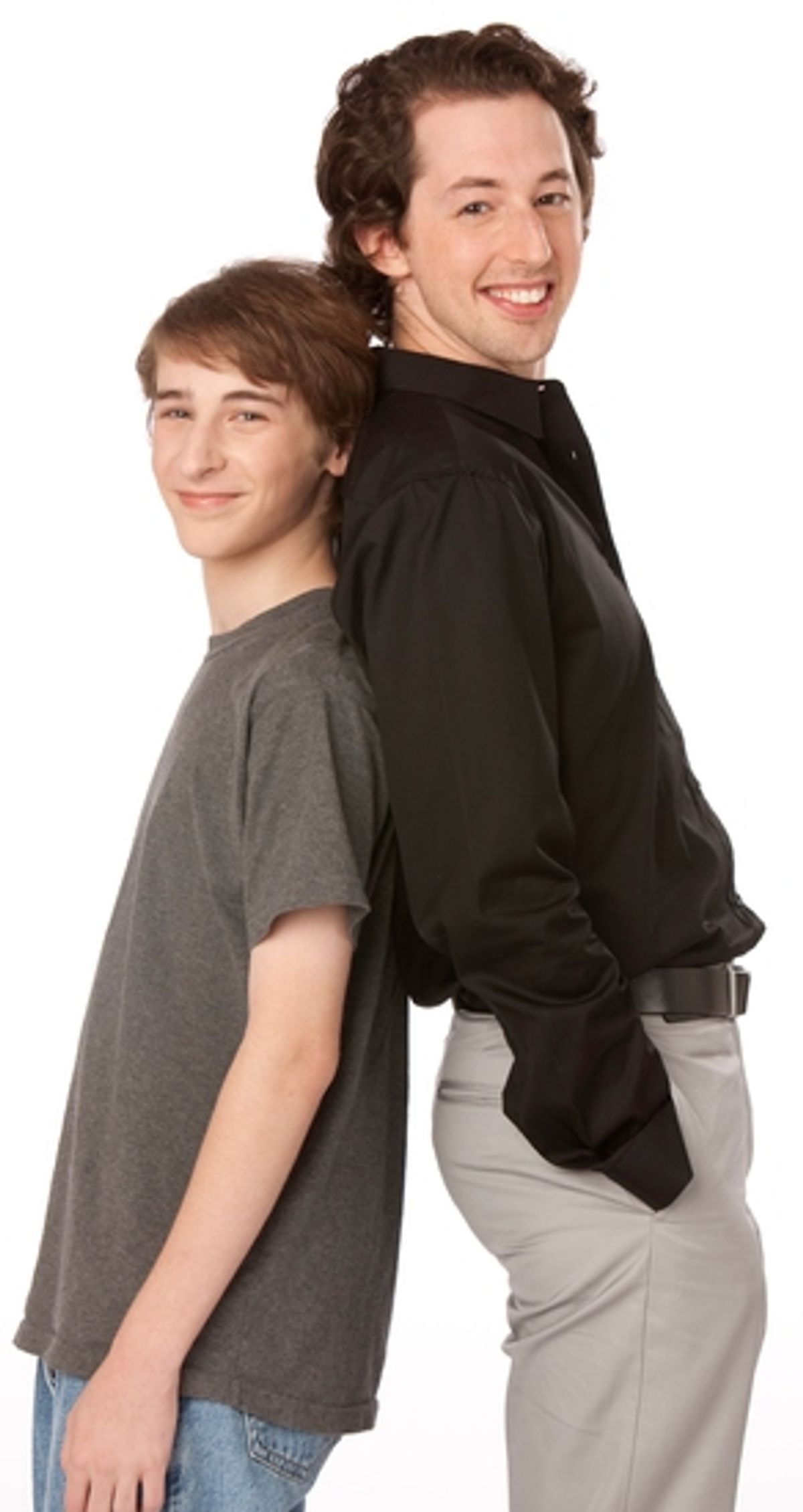 Noah Robbins and Josh Grisetti at 