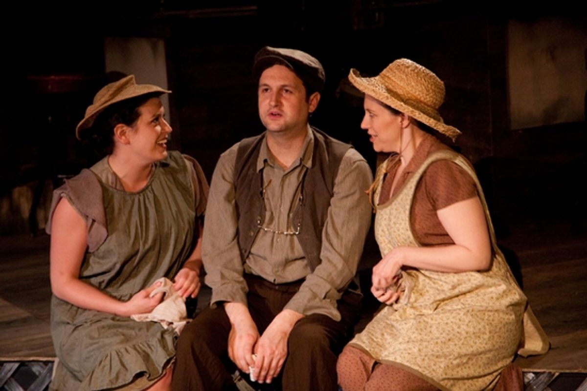 MerEdith Bell Alvarez, Joseph Stearns, and Brigitte Ditmars at 