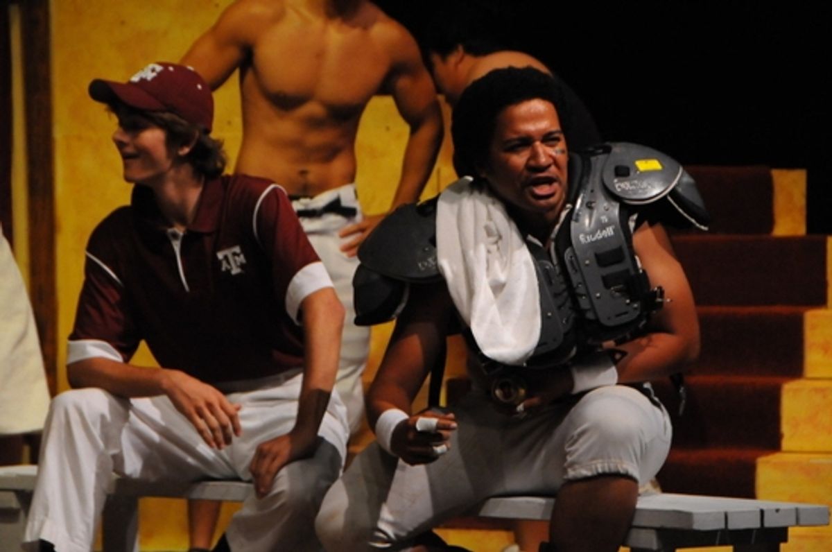 Miles Kelsey and Rueben Carrion as Aggie Boys at 