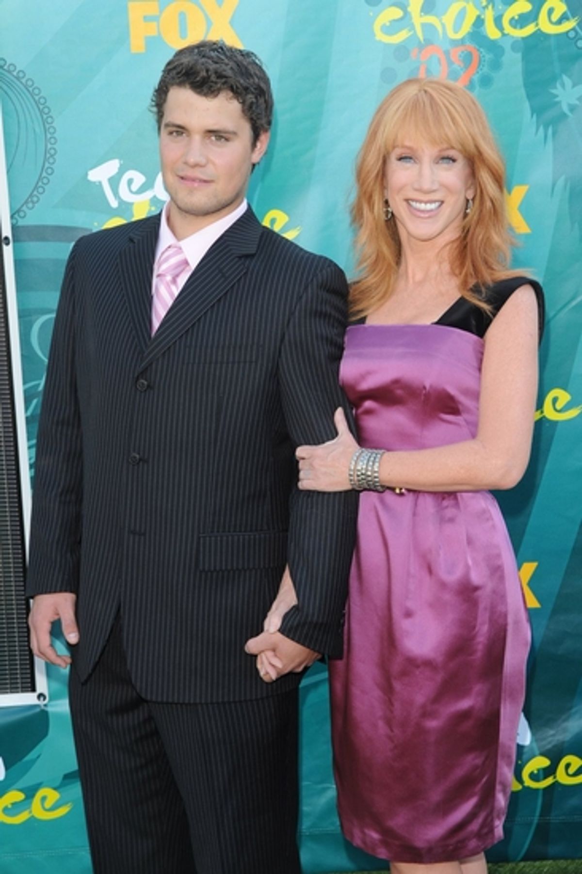 Levi Johnston and Kathy Griffin at 