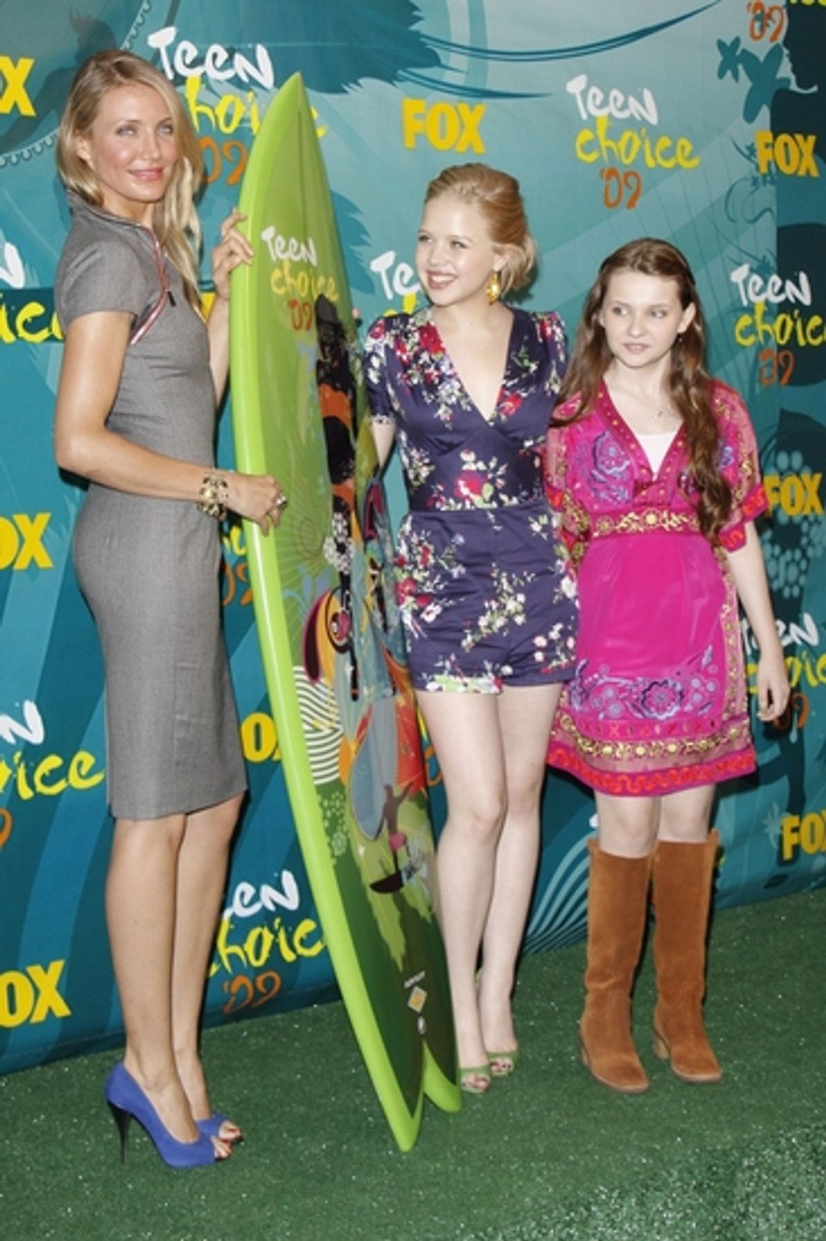 Cameron Diaz, Sofia Vassilieva and Abigail Breslin  at 