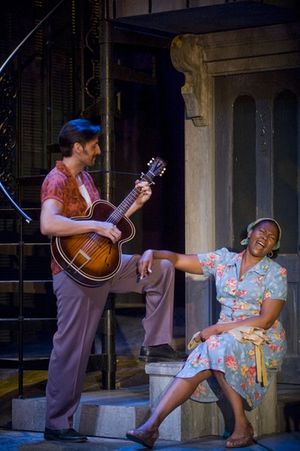 Thom Rivera and Chavez Ravine as the Blues Singer @ BroadwayWorld Thom Rivera and Chavez Ravine as the Blues Singer Photo