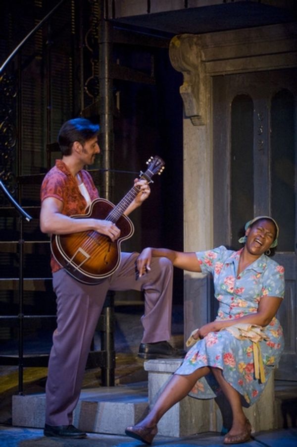 Thom Rivera and Chavez Ravine as the Blues Singer Photo