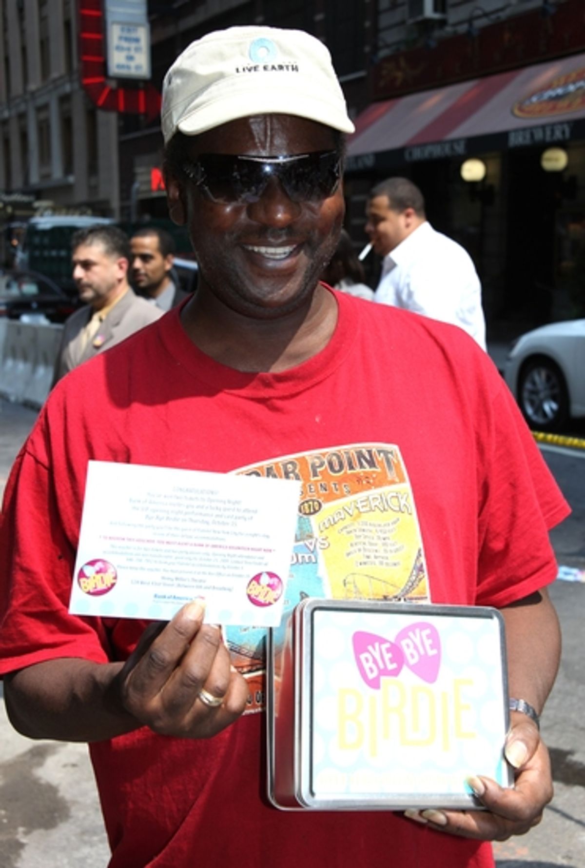 'BIRDIE' Contest Winner Erich Robinson at 