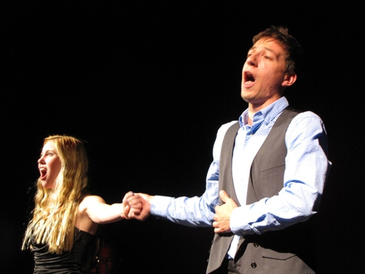 Grace Clairy and Anthony Malchar at 