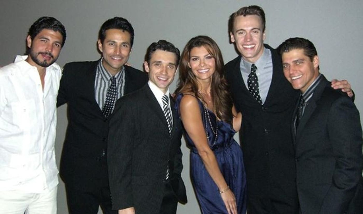 Photo Flash: Ali Landry Visits 'JERSEY BOYS' Las Vegas Photo Flash: Ali Landry Visits 'JERSEY BOYS' Las Vegas Image