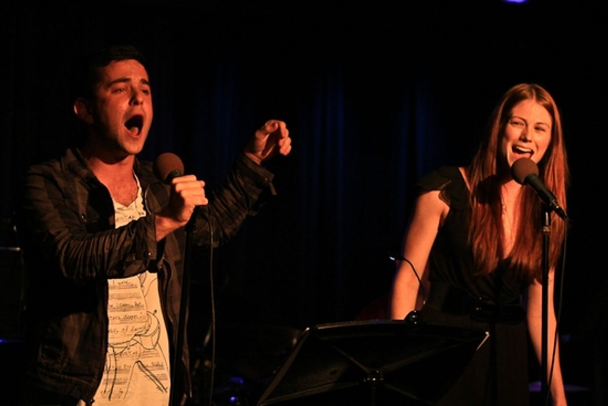 Alex Brightman and Allison Case at 