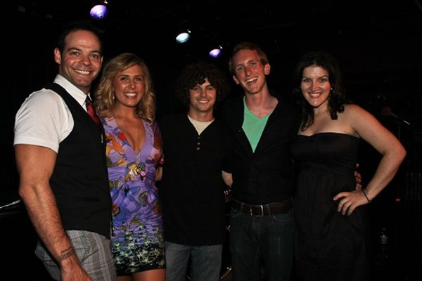Bobby Cronin, Jenna Noel, Larkin Bogan, Jacob Richard and Auri Marcus Photo