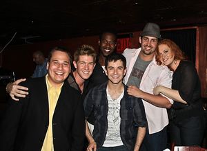 Jared Gertner, Eric Michael Krop, Alex Brightman, Marcus Paul James, Ben Cameron and  Photo