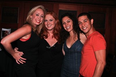 Shea Sullivan, Katie Thompson, Marisa Echeverria and Ernesto Alonso Palma Photo