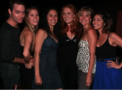 Members of Signature's Giant cast: Ashley Robinson, Betsy Morgan, Marisa Echeverria,  Photo
