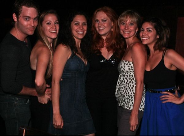 Members of Signature's Giant cast: Ashley Robinson, Betsy Morgan, Marisa Echeverria,  Photo