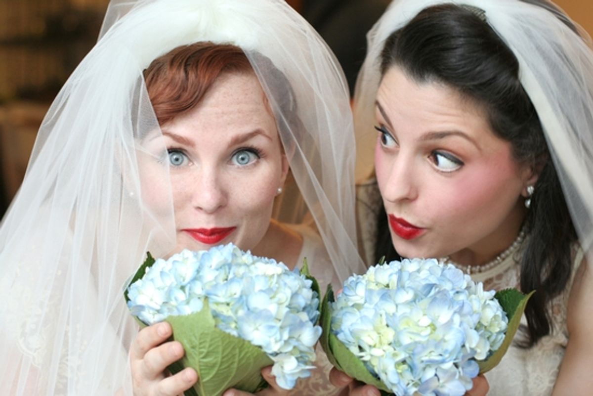 Autumn Hurlbert and Meredith Forlenza at 