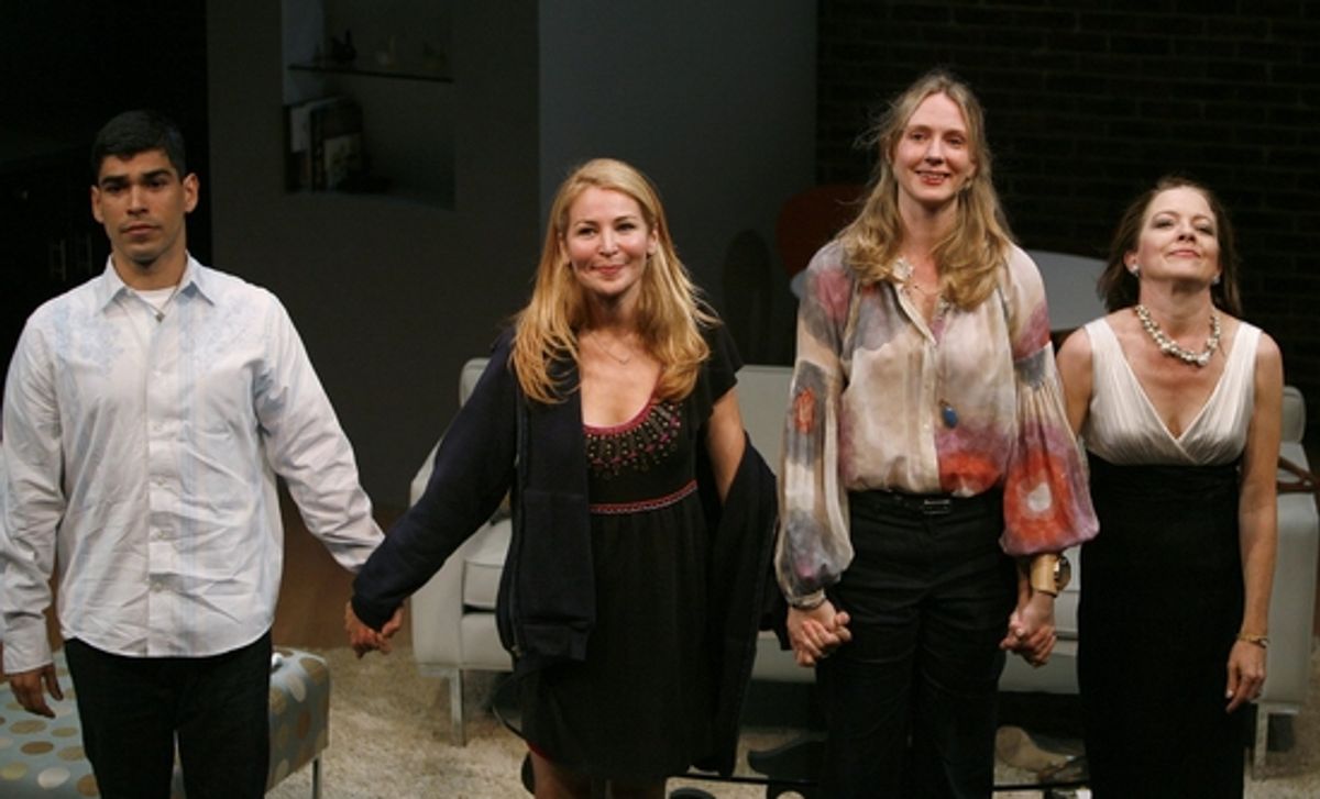 Raul Castillo, Jennifer Westfeldt, Christina Kirk and Isabel Keating at 