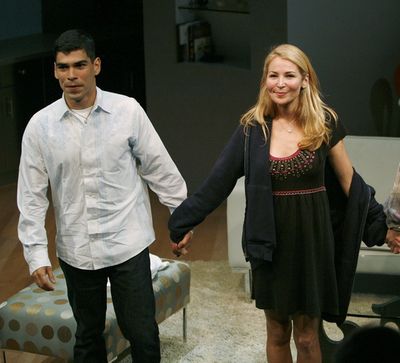 Raul Castillo and Jennifer Westfeldt Photo