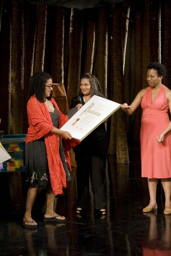 Lynn Nottage, Amyre Loomis and Portia Photo