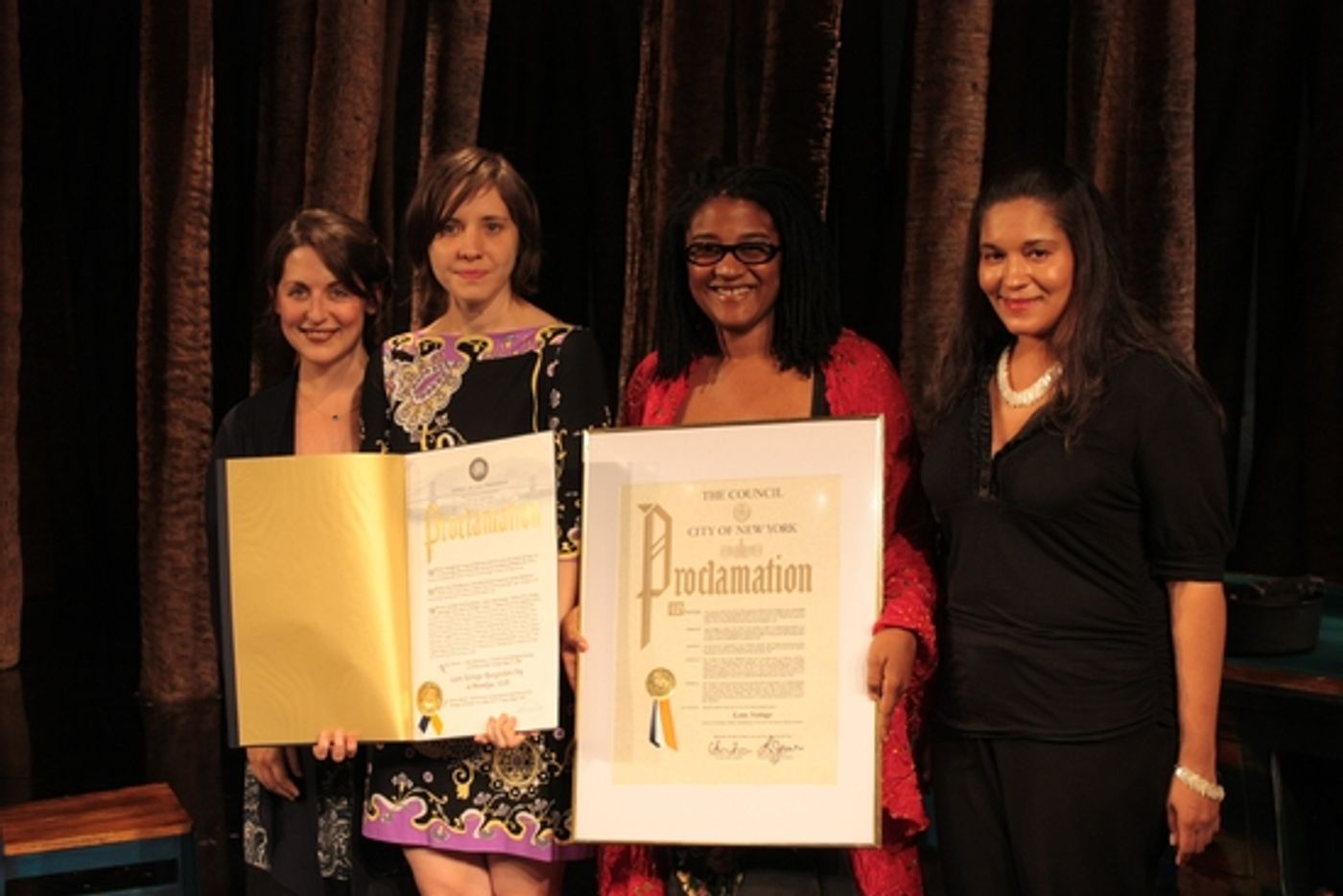 Photo Flash: RUINED Playwright Lynn Nottage Honored By New York City Leaders  Image