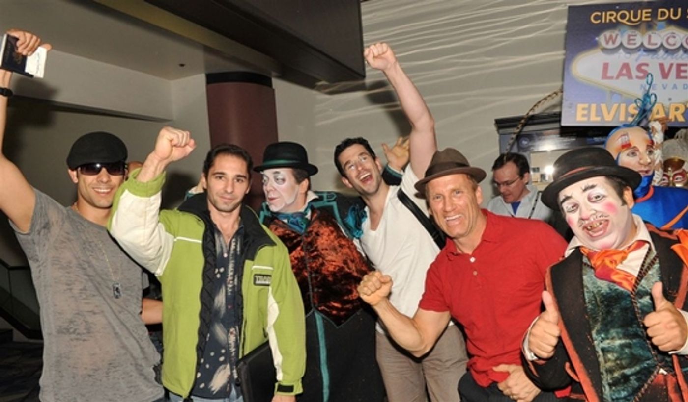 Photo Flash: Cirque du Soleil Welcomes 'ELVIS' Show Cast To Las Vegas' McCarran Airport  Image