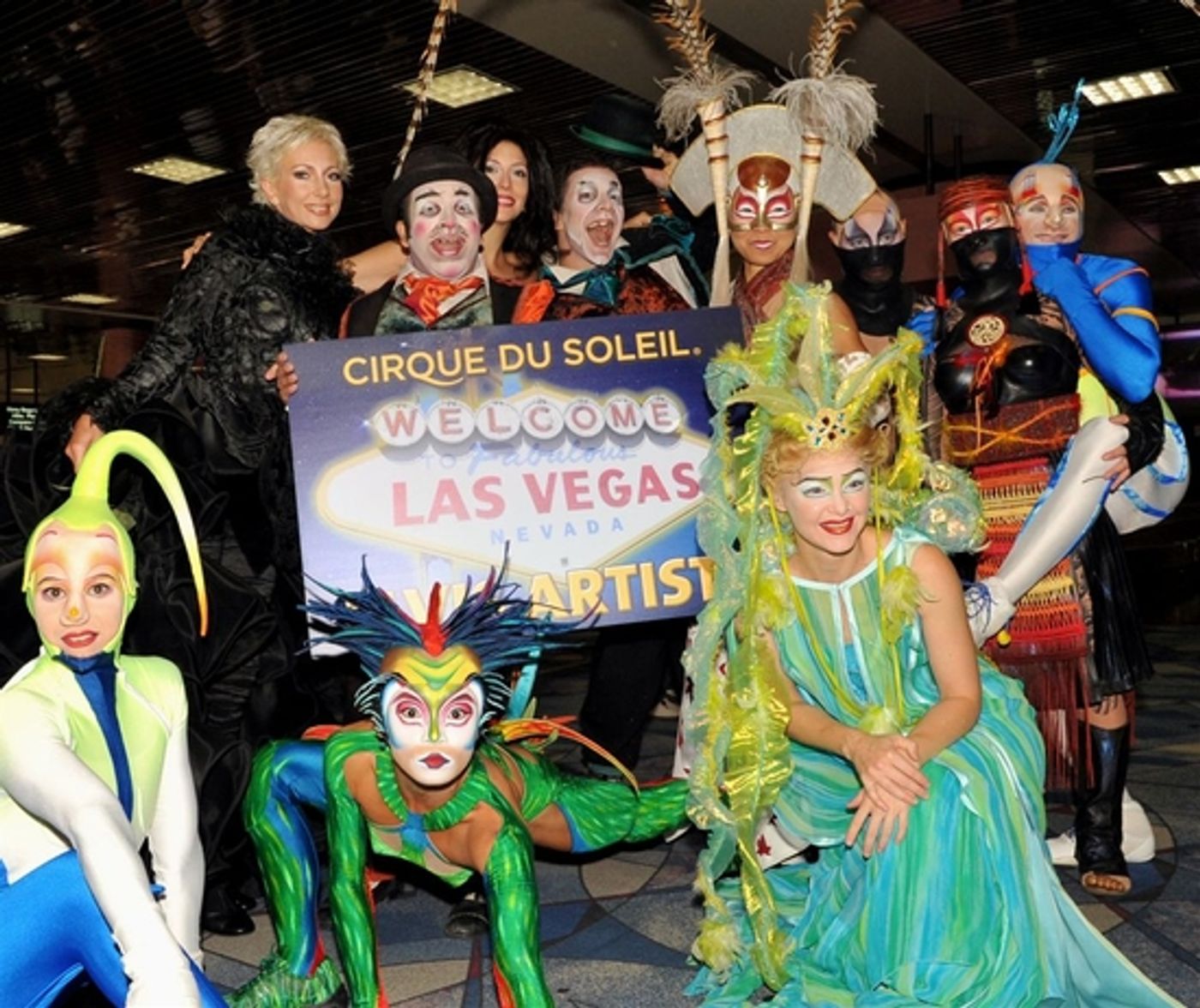 Photo Flash: Cirque du Soleil Welcomes 'ELVIS' Show Cast To Las Vegas' McCarran Airport  Image