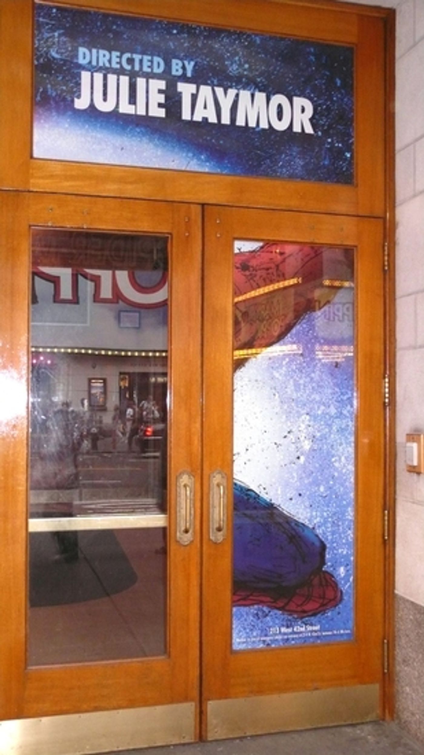 Photo Spotlight: 'SPIDER-MAN, Turn Off The Dark' Theatre Marquee  Image