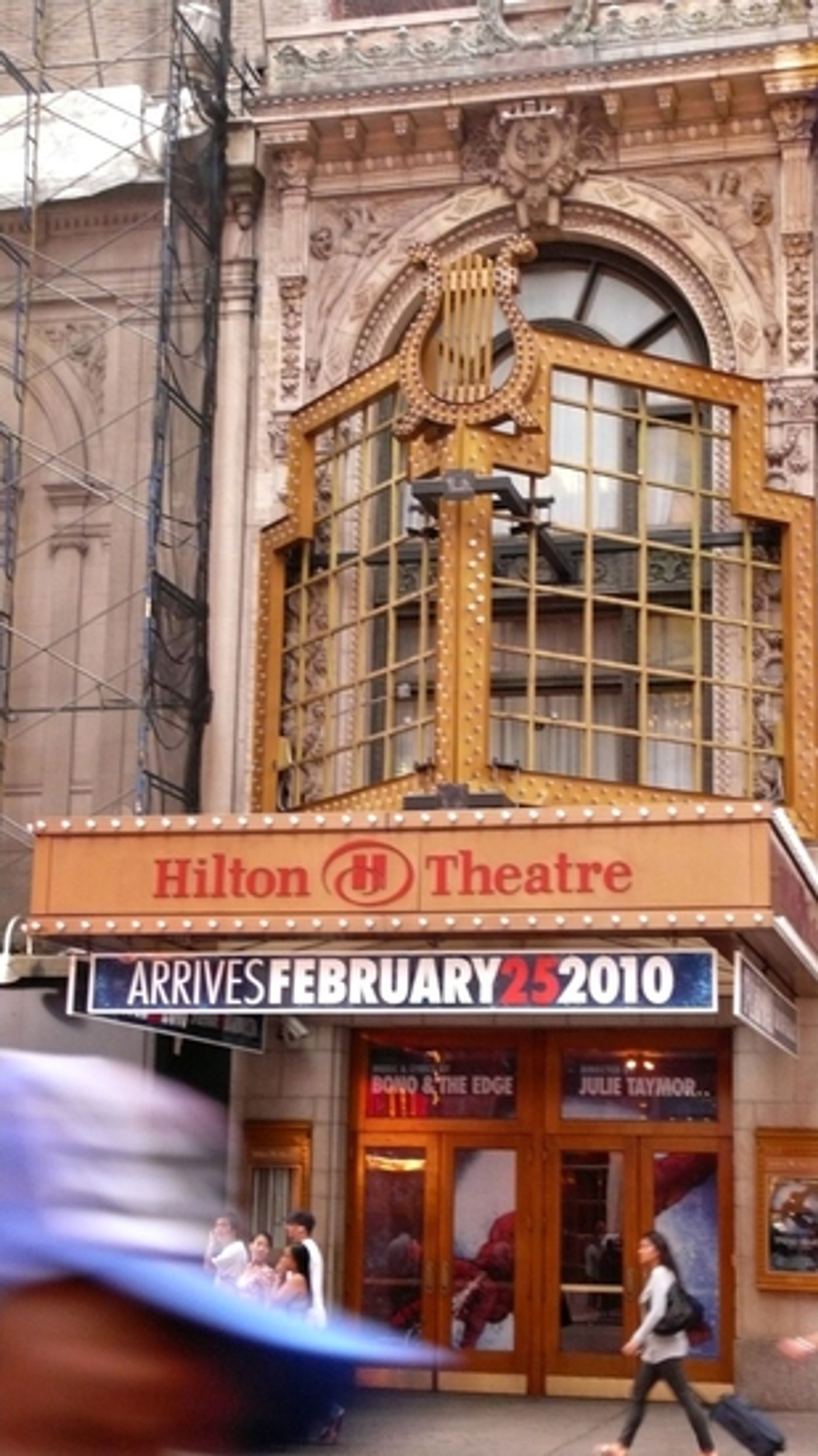Photo Spotlight: 'SPIDER-MAN, Turn Off The Dark' Theatre Marquee  Image
