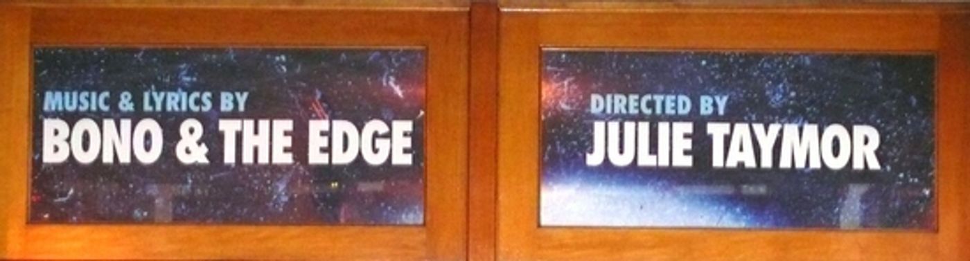 Photo Spotlight: 'SPIDER-MAN, Turn Off The Dark' Theatre Marquee  Image