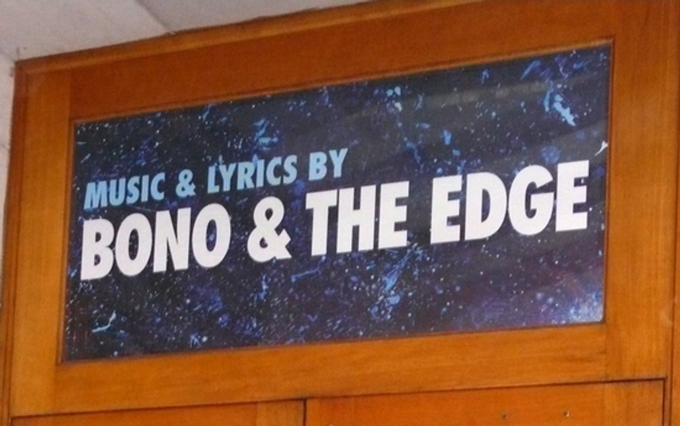 Photo Spotlight: 'SPIDER-MAN, Turn Off The Dark' Theatre Marquee  Image