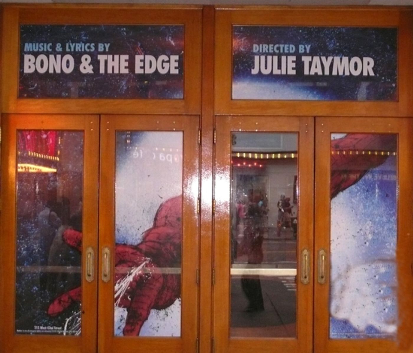 Photo Spotlight: 'SPIDER-MAN, Turn Off The Dark' Theatre Marquee  Image