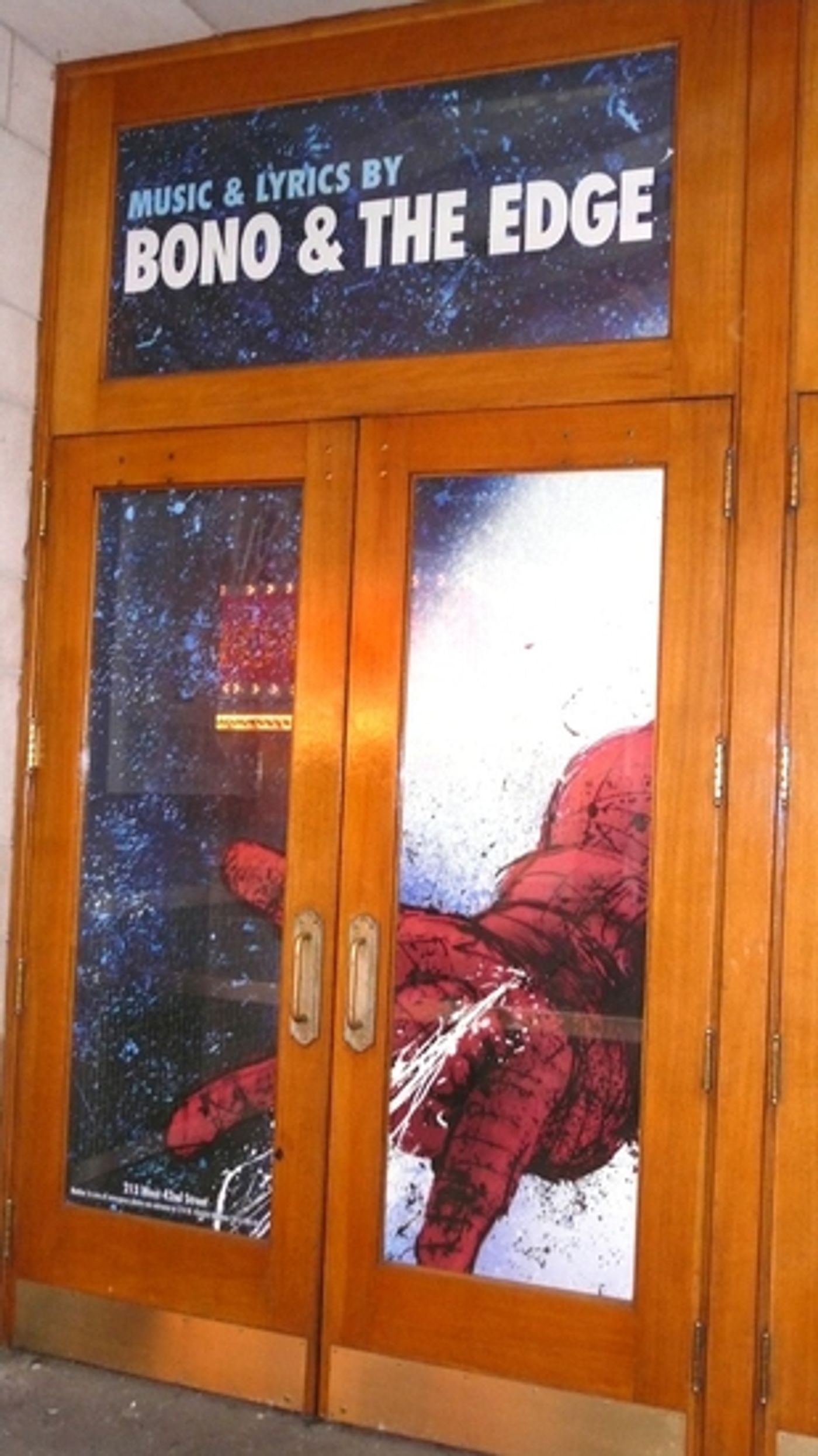 Photo Spotlight: 'SPIDER-MAN, Turn Off The Dark' Theatre Marquee  Image