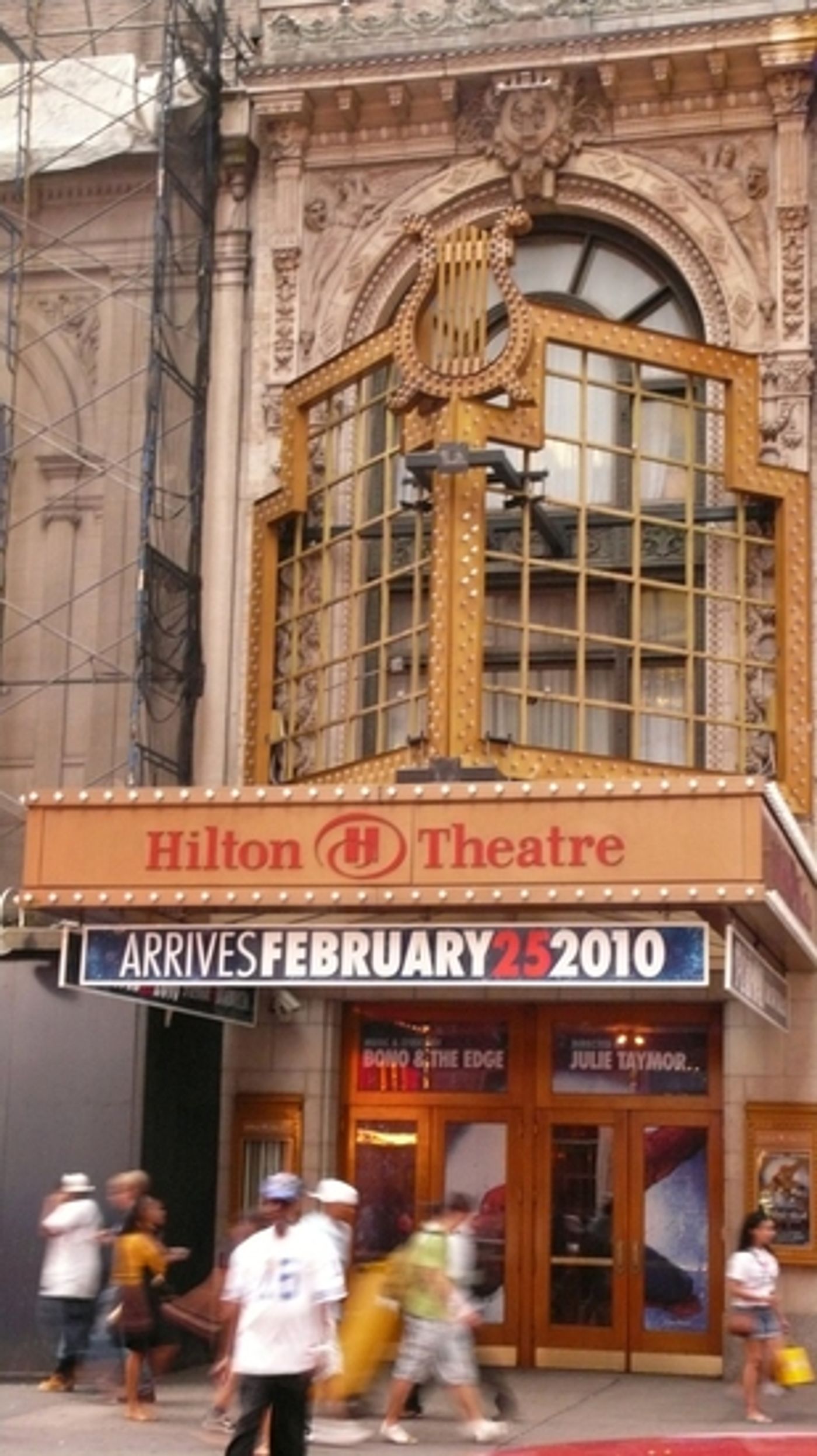 Photo Spotlight: 'SPIDER-MAN, Turn Off The Dark' Theatre Marquee  Image