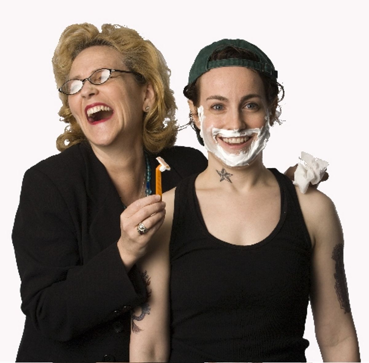 Lue McWilliams and Katherine Williams at 