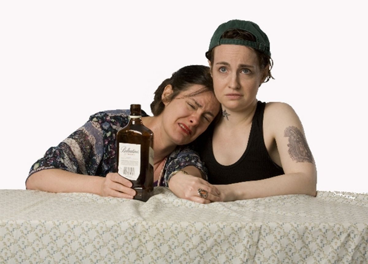 Susan Barnes Walker and Katherine Williams at 