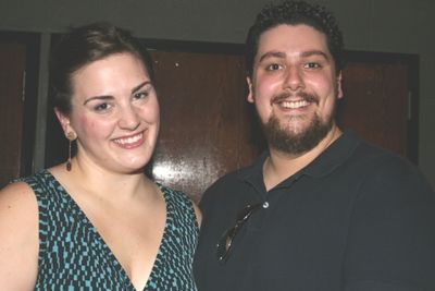 Angela Richardson (Mme. Renaud) and Jean-Alfred Chavier (M. Renaud) Photo