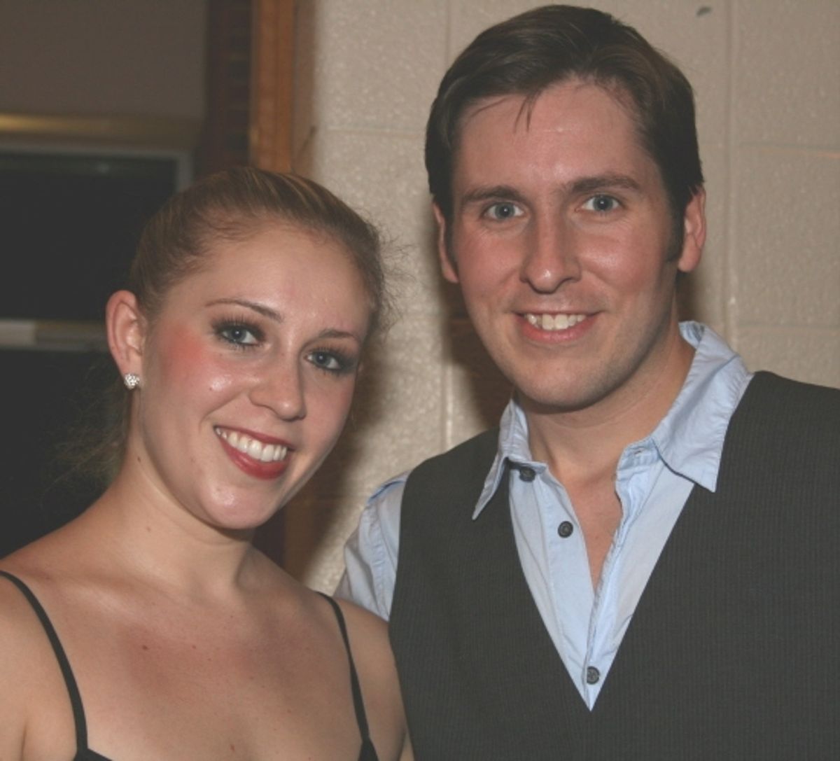 Jessica Azenberg (Anne) and David Carney (Jean-Michel) at 