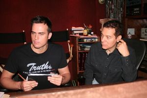 Cheyenne Jackson and Michael Feinstein @ BroadwayWorld Cheyenne Jackson and Michael Feinstein Photo