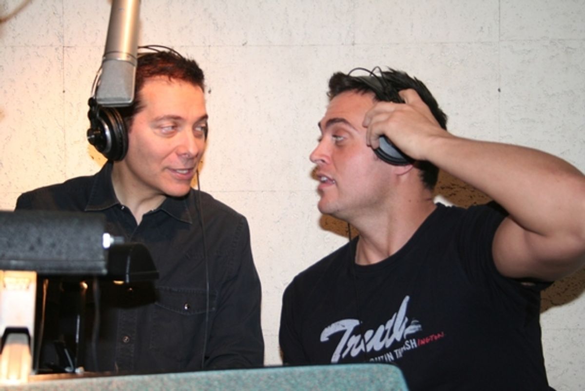 Michael Feinstein and Cheyenne Jackson at 