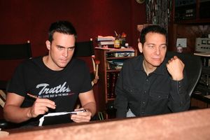 Cheyenne Jackson and Michael Feinstein @ BroadwayWorld Cheyenne Jackson and Michael Feinstein Photo