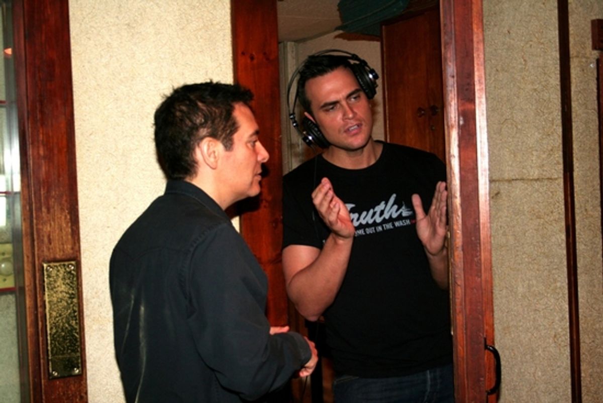 Michael Feinstein and Cheyenne Jackson at 