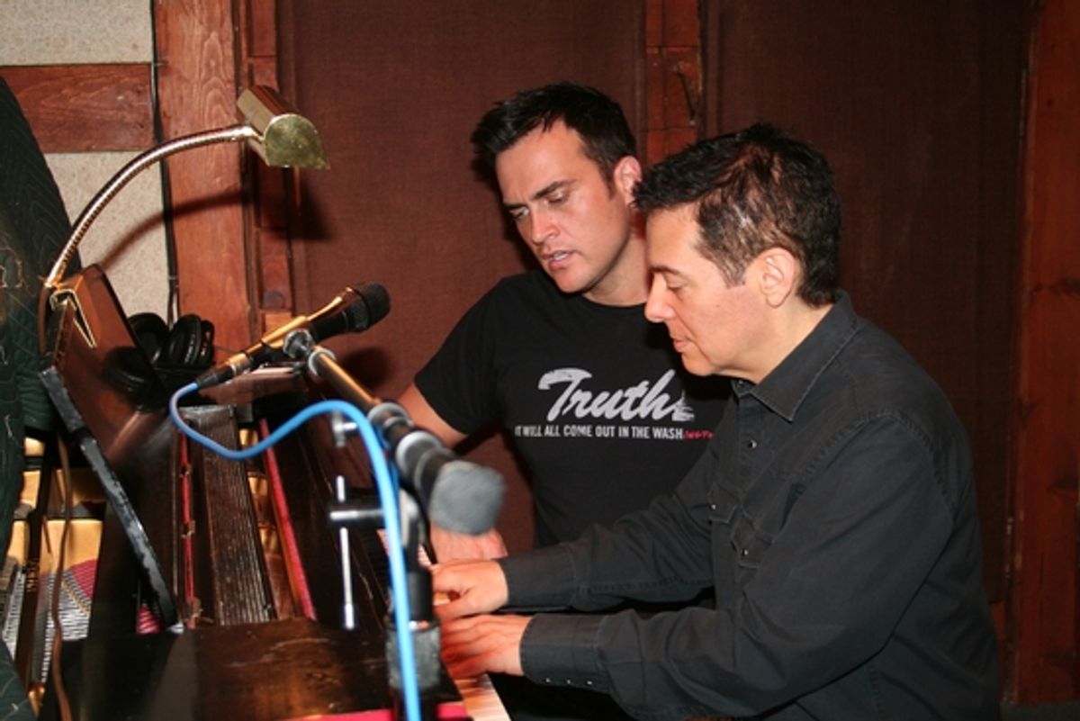 Michael Feinstein and Cheyenne Jackson at 