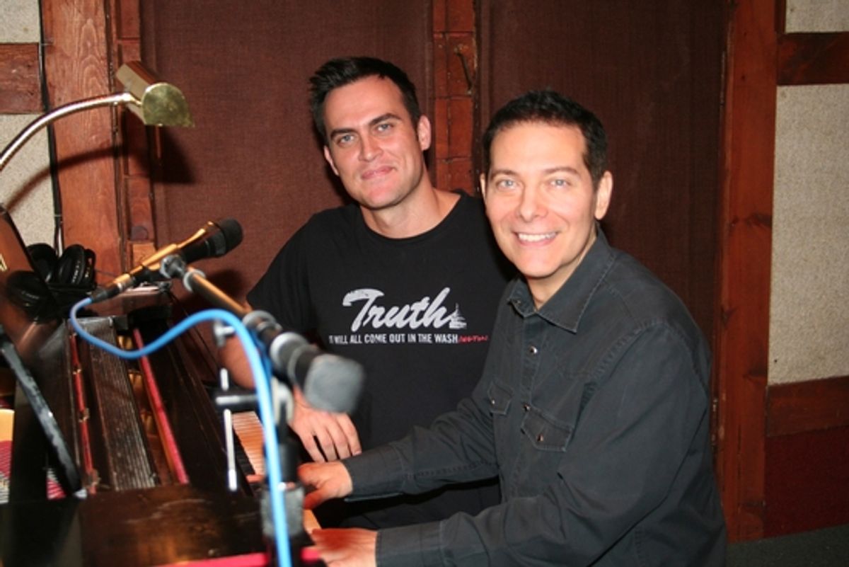 Michael Feinstein and Cheyenne Jackson at 