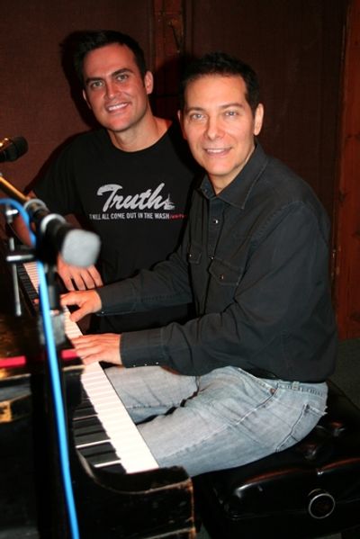 Michael Feinstein and Cheyenne Jackson Photo