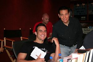 Cheyenne Jackson and Michael Feinstein @ BroadwayWorld Cheyenne Jackson and Michael Feinstein Photo