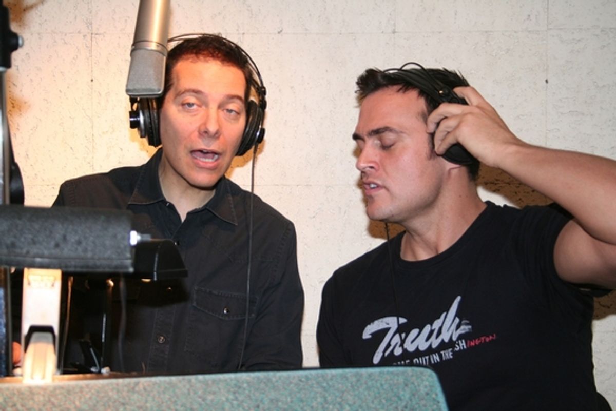 Michael Feinstein and Cheyenne Jackson at 
