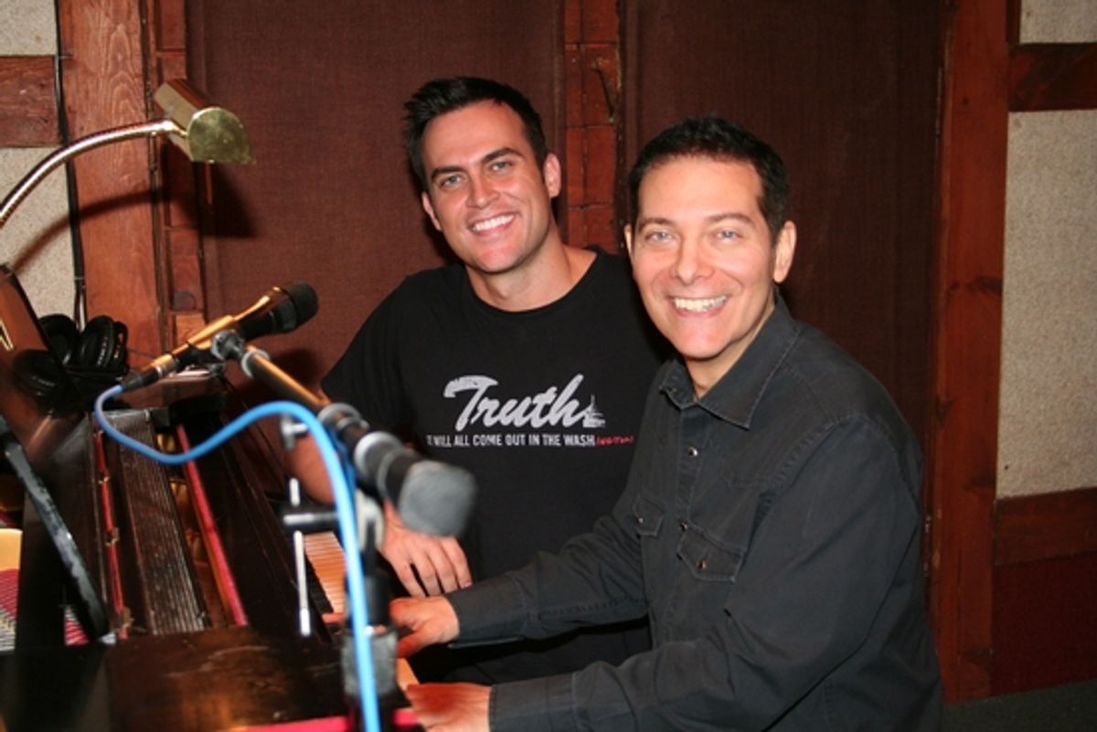 Michael Feinstein and Cheyenne Jackson at 
